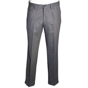 Hugo Boss SZ 32R Men's Gray 100% Wool 5 Pocket Pants